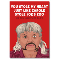 Tiger Anniversary Card